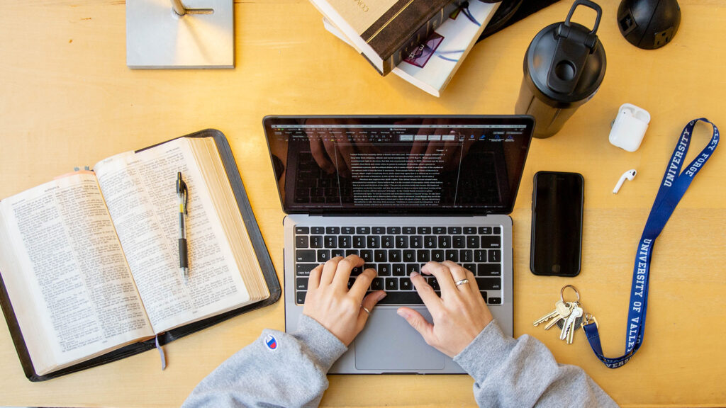 Student Studying